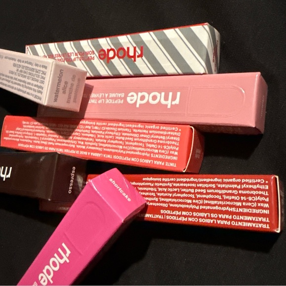Rhode Peptide Lip Tint -Lot of 7- Assortment- New in Box - Picture 4 of 4